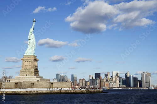 Liberty looking after Manhattan - New York - USA