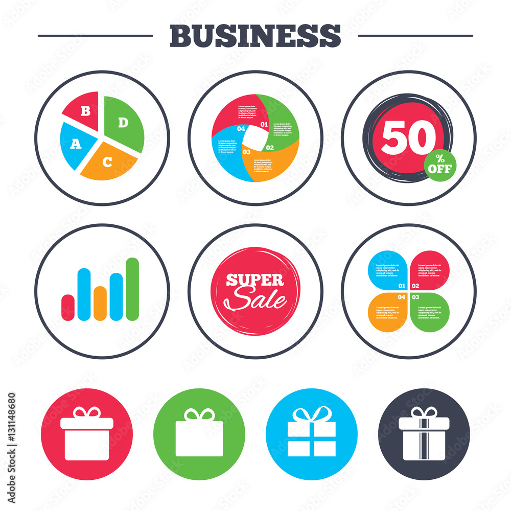 Gift box sign icon. Present symbol. Gift box sign icon. Present symbol.