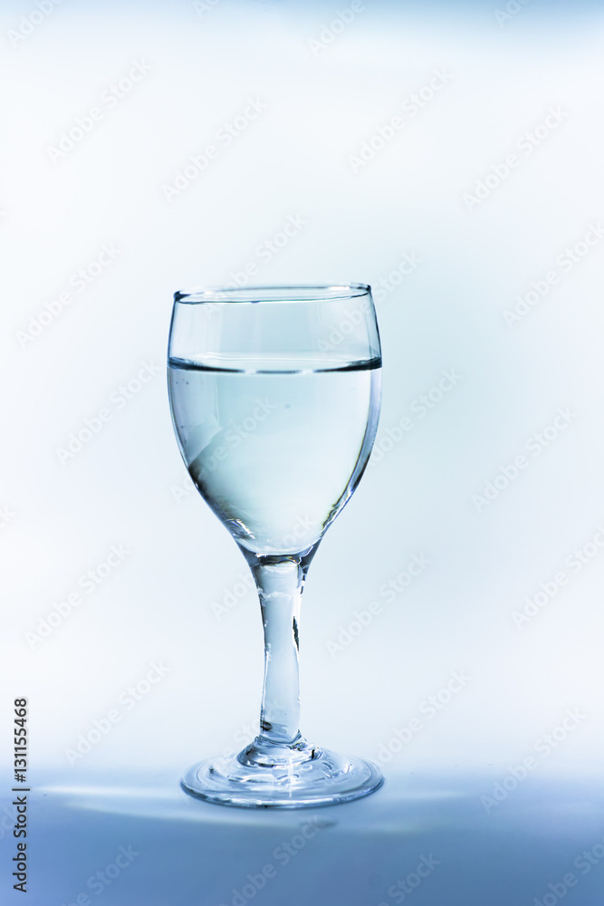 goblet with water
