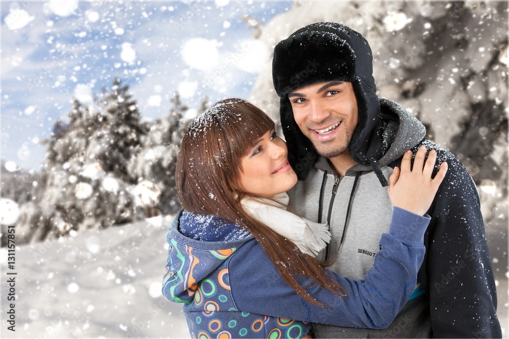 Obraz premium Winter.