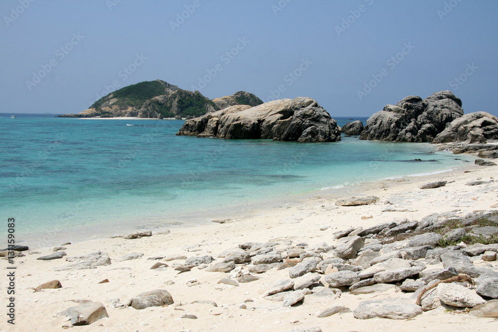 Tropical Beach - Tokashiki Island, Okinawa, Japan