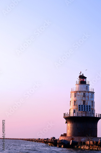 Refuge Light Station at Sunset