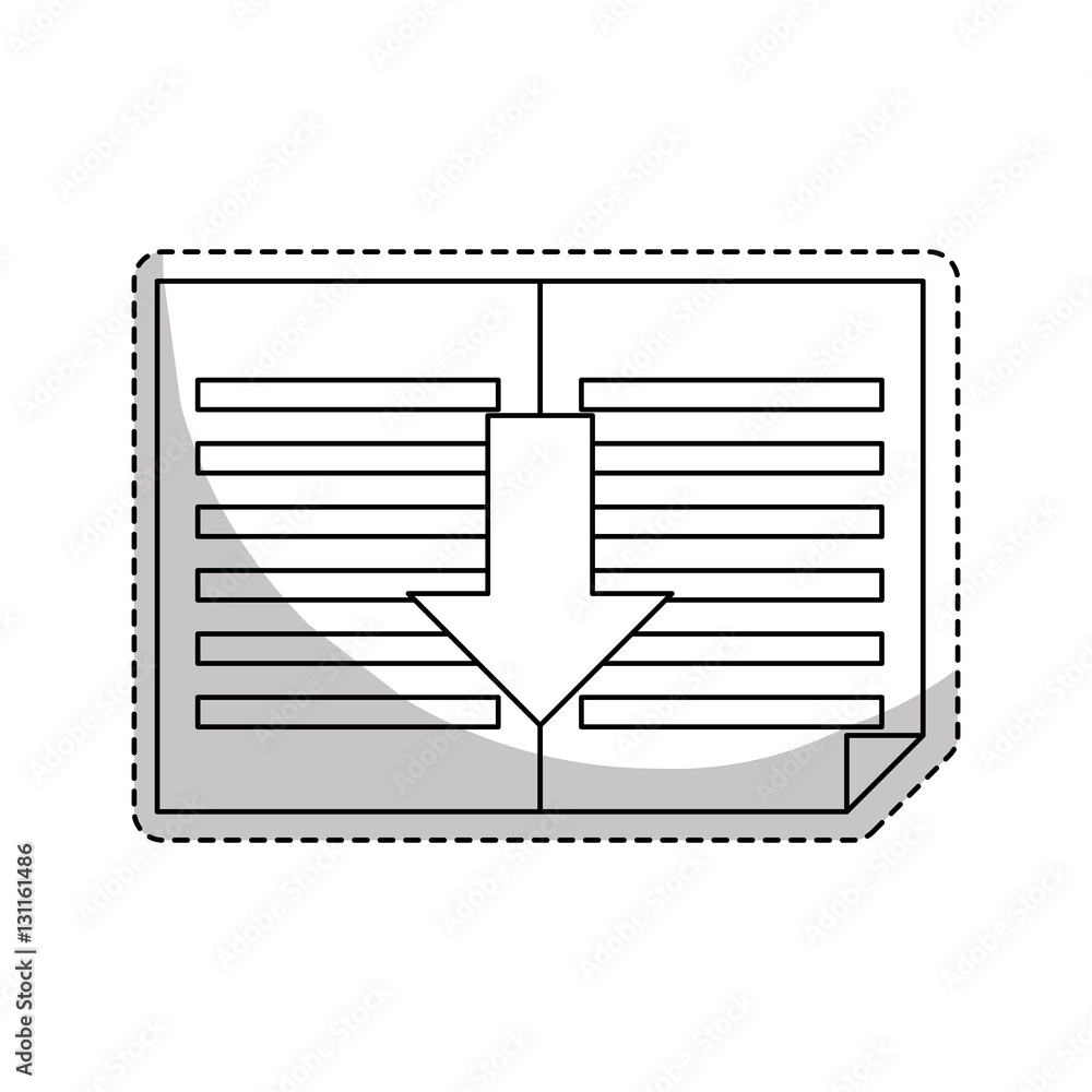 document paper icon image vector illustration design document paper icon image vector illustration design