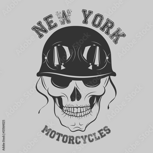 Biker. Vector Illustration