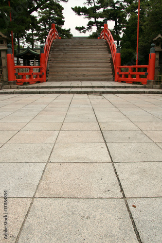 Bridge - Sumiyoshi Taisha Shrine, Osaka, Japan © Sam D'Cruz
