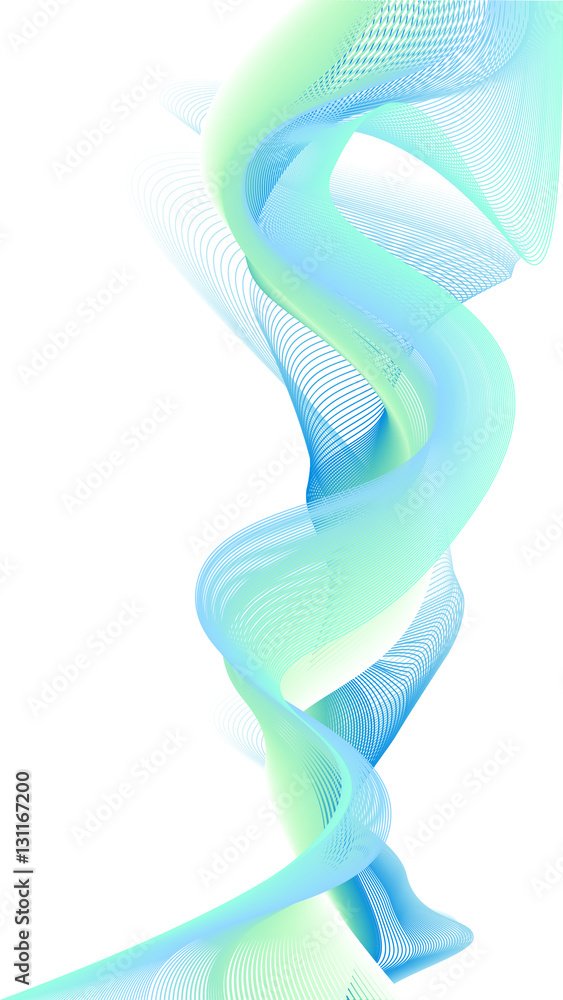 Abstract colorful creative wave line background. Abstract colorful creative wave line background.