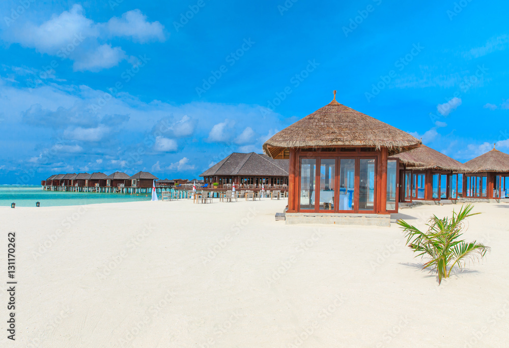 Fototapeta premium beach with Maldives