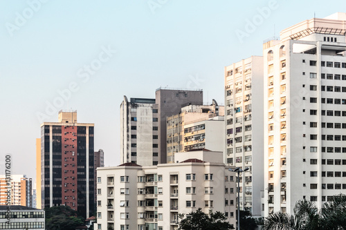 Buildings near Paulista Avenue in Sao Paulo, Brazil