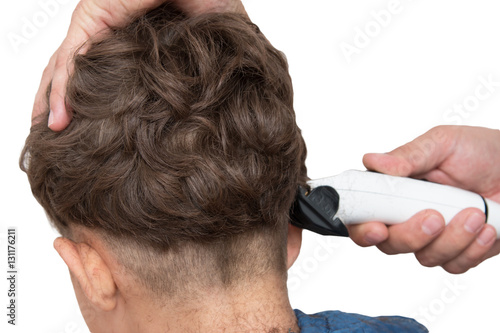 baby clipper on a white background