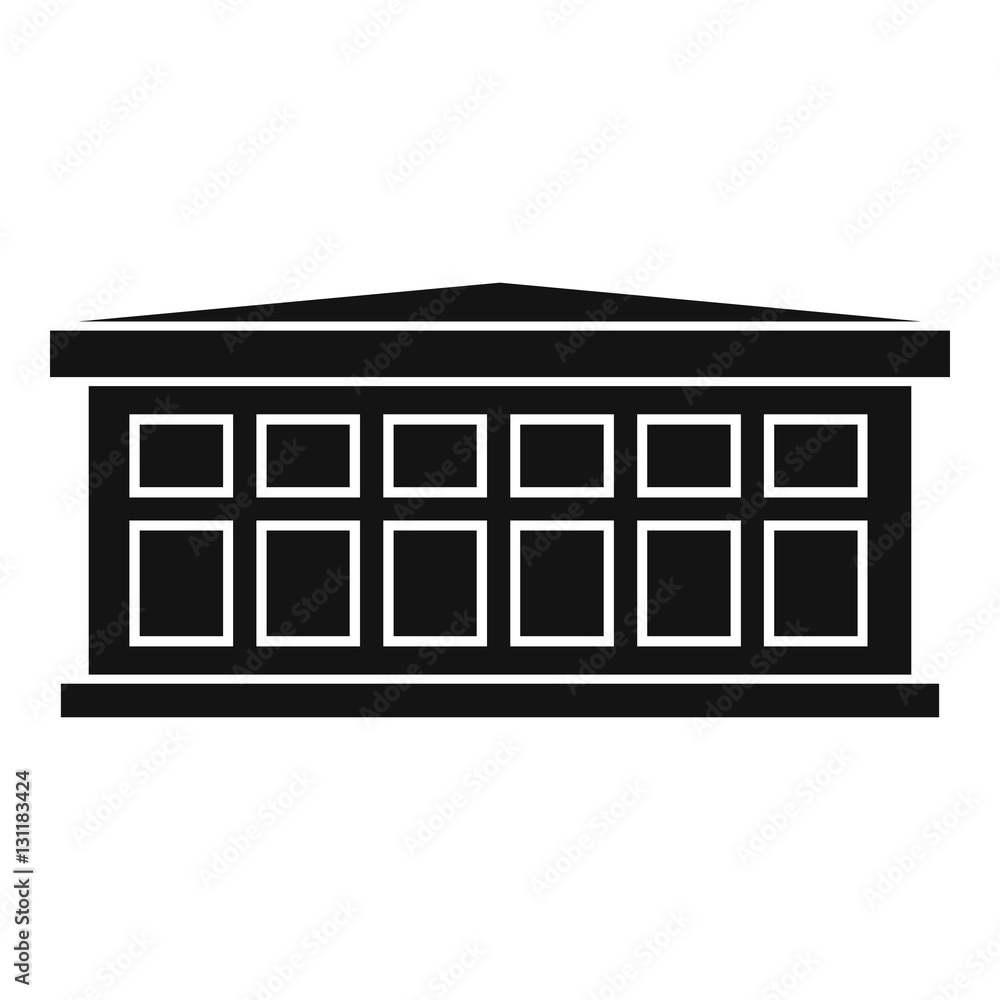 Building icon. Simple illustration of building vector icon for web Building icon. Simple illustration of building vector icon for web