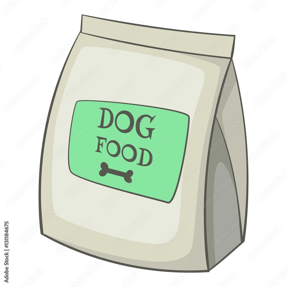 dog food cartoon