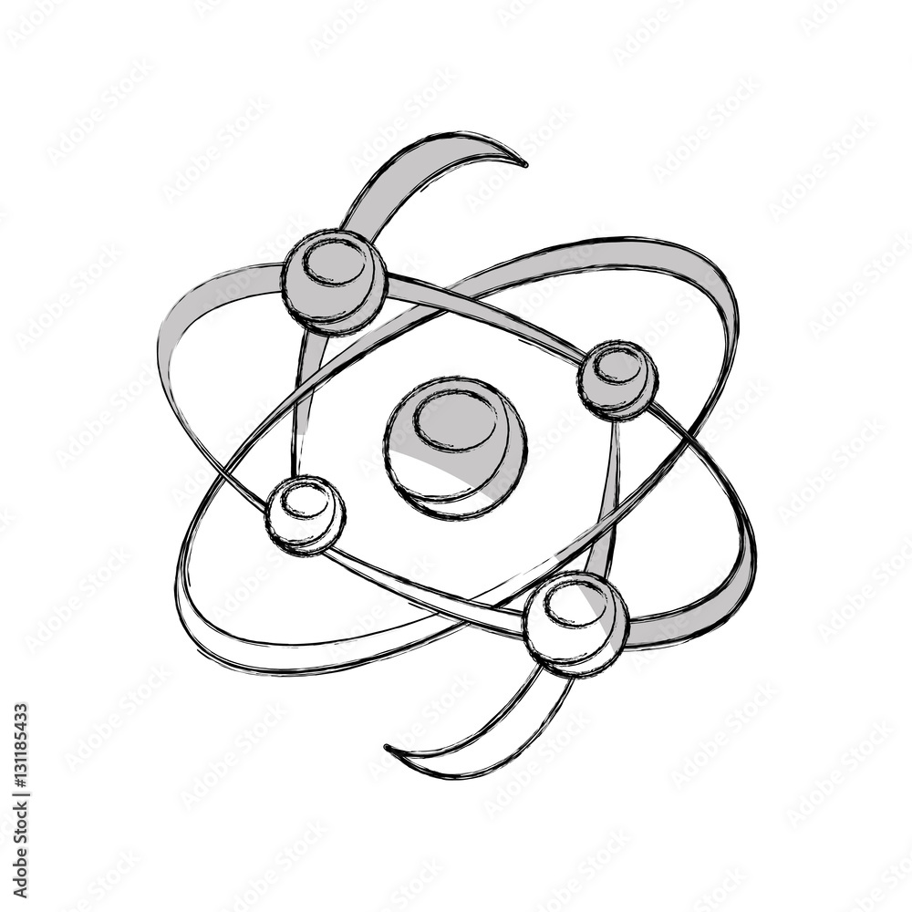 molecule structure isolated icon vector illustration design molecule structure isolated icon vector illustration design