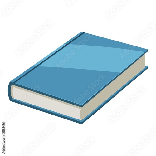 Book icon. Cartoon illustration of book vector icon for web design