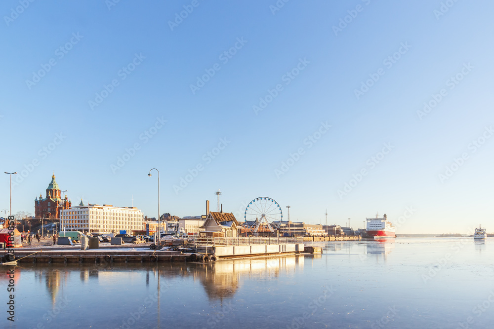 Южный порт в Хельсинки, Финляндия