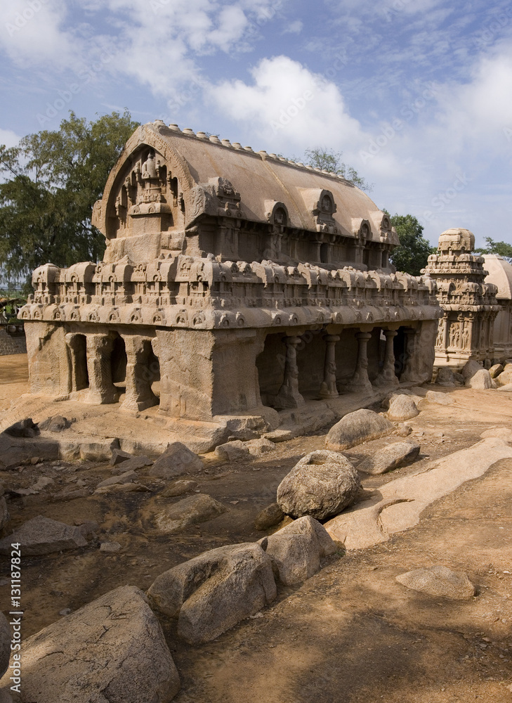 Panch Rathas - Mamallapuram - India