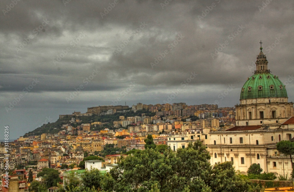 Naklejka premium Napoli Chirch