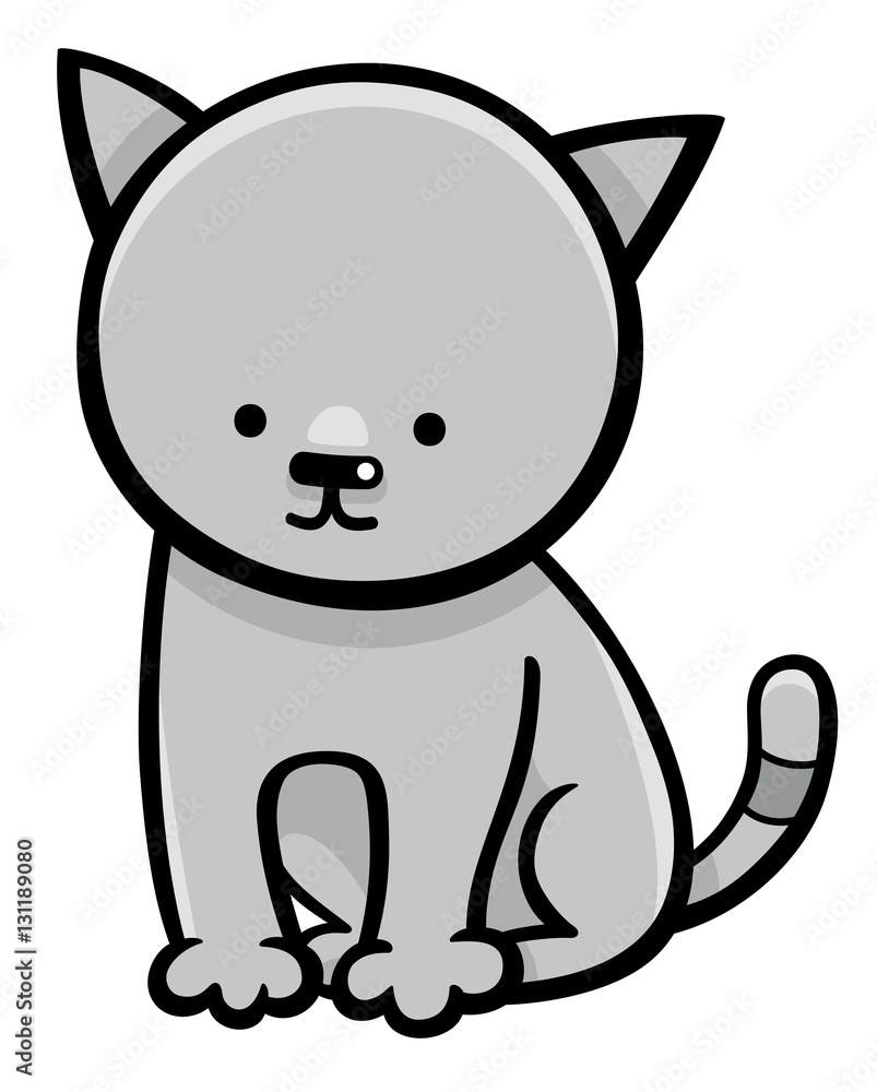 kitten cartoon character kitten cartoon character