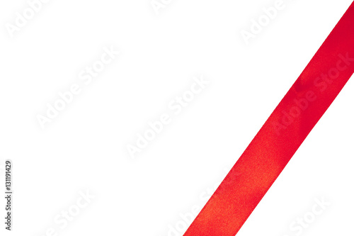 Red ribbon on white background Free Download Red ribbon on white background - GFXLoad