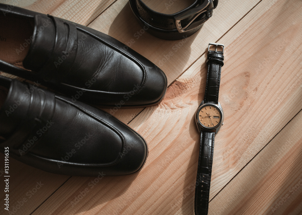 Businessman accessories. Man's style. Men's Accessories : Men's butterfly, Men's shoes , men's watches. Set groom Butterfly shoes Belts Watches Businessman accessories. Man's style. Men's Accessories : Men's butterfly, Men's shoes , men's watches. Set groom Butterfly shoes Belts Watches