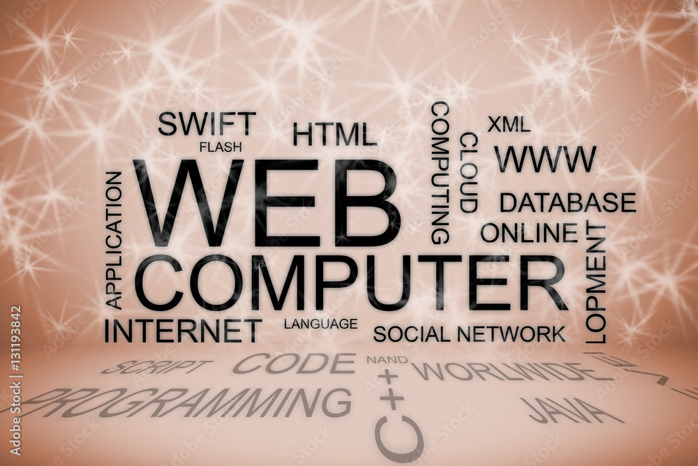 Naklejka premium web development online solutions