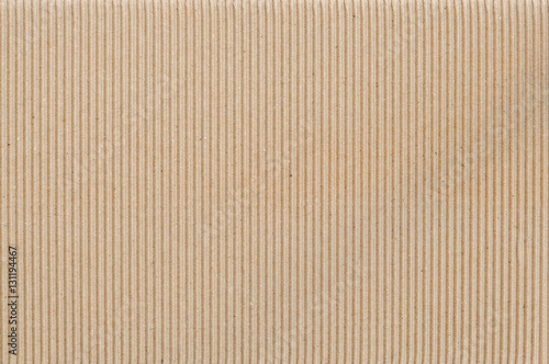 Brown corrugated cardboard