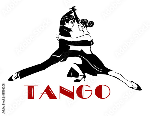 passionate Argentine tango