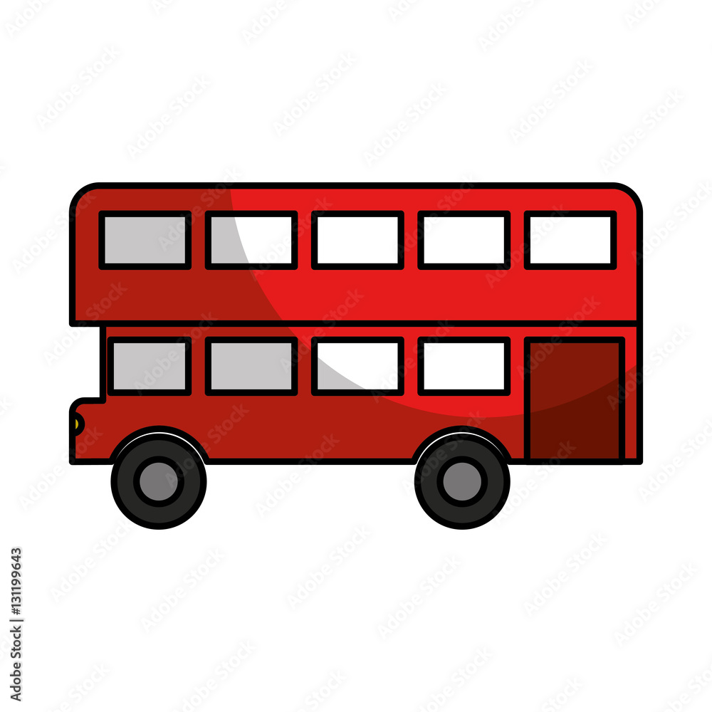london bus classic icon vector illustration design london bus classic icon vector illustration design