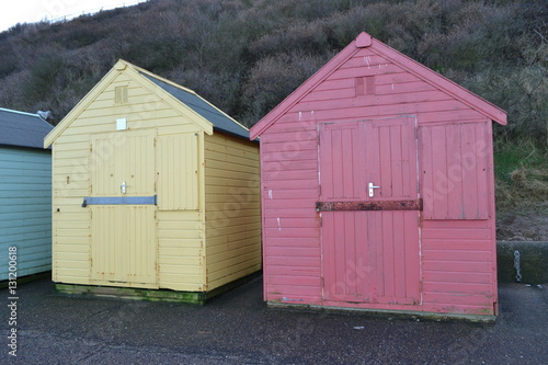 beach huts 