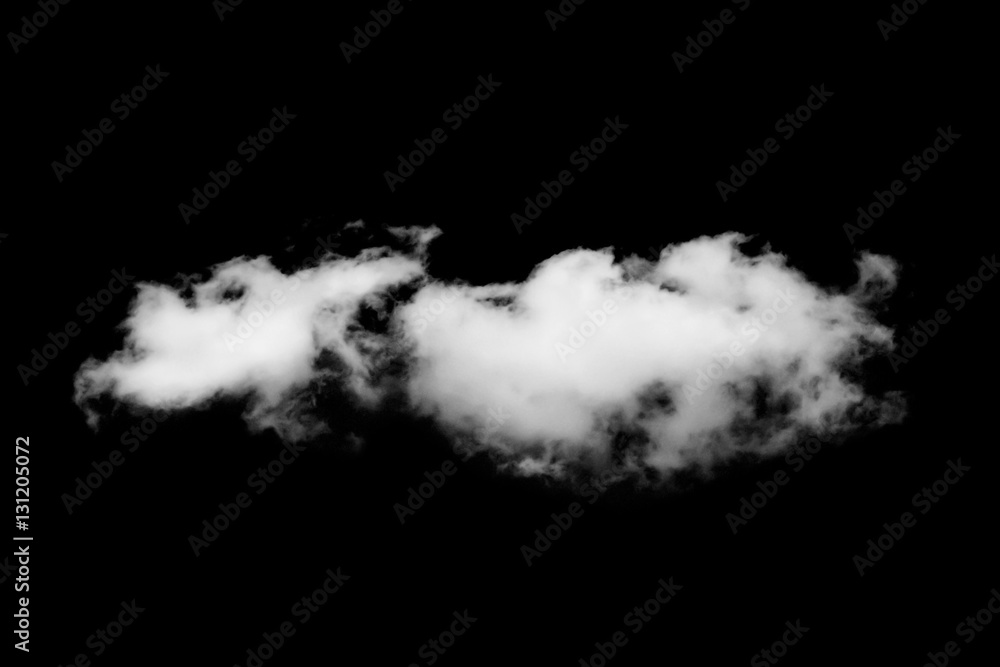 white clouds isolated on black background white clouds isolated on black background