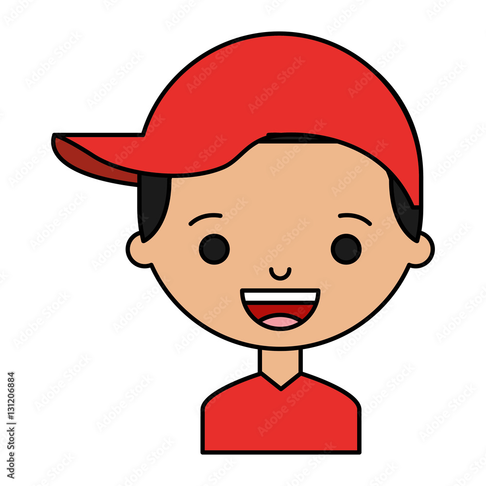 little boy character icon vector illustration design little boy character icon vector illustration design