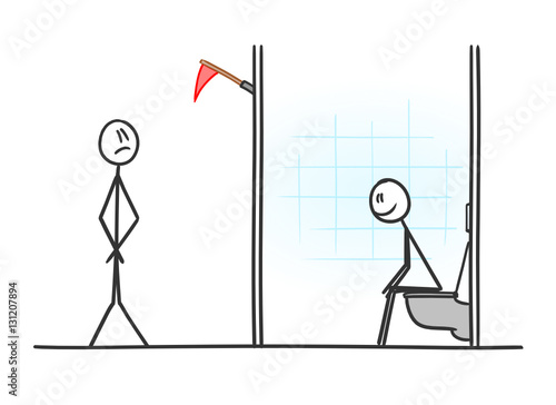 sm auf dem wc sitzen II