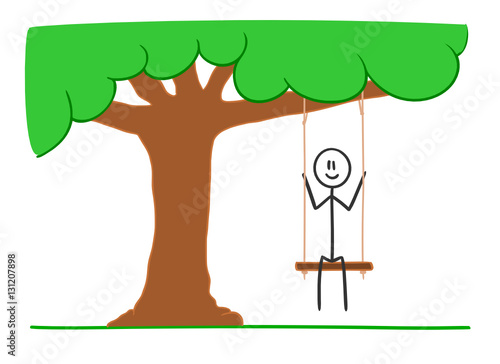 sm schaukel am baum I