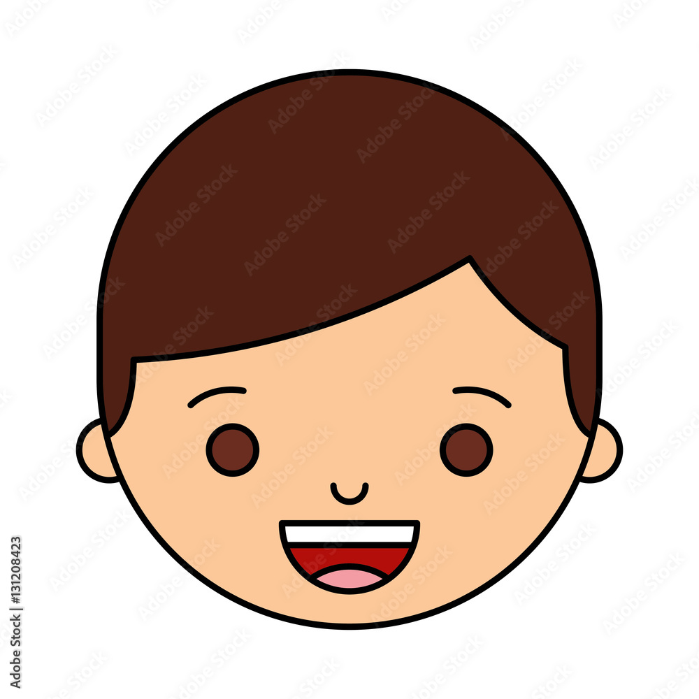little boy character icon vector illustration design little boy character icon vector illustration design
