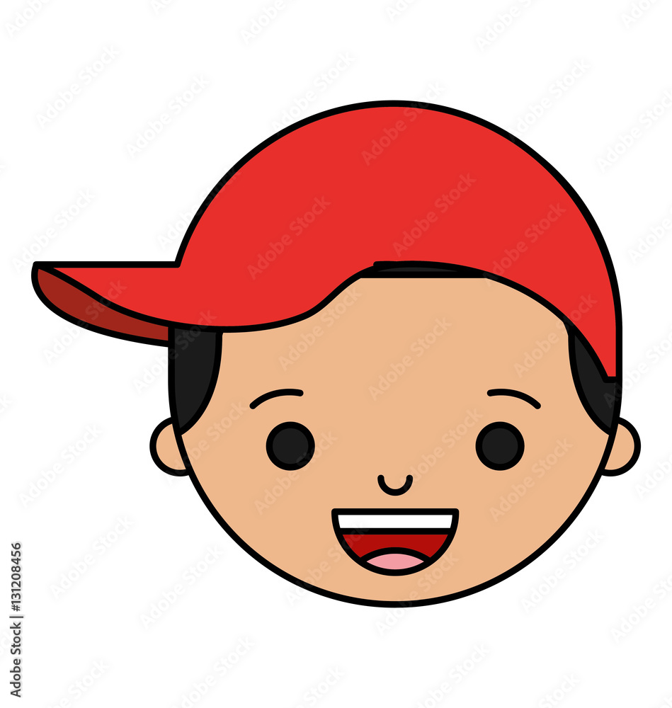 little boy character icon vector illustration design little boy character icon vector illustration design
