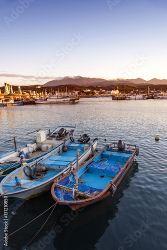 Fishing port in Taiwan