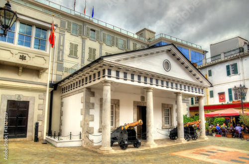 Number 6 Convent Place, House of the Government in Gibraltar © Leonid Andronov