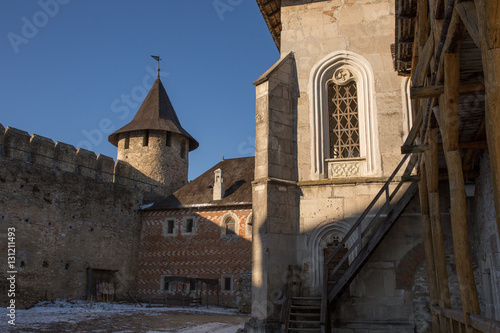 Tower of a medieval castle Medzhibozh