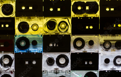 Casette tape wall