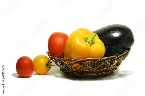 vegetables in  basket 2