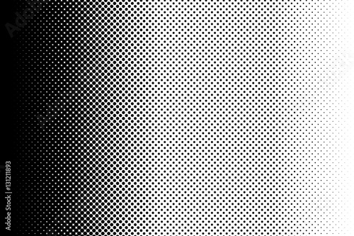 Gradient dots background. Pop-art texture. Pop art template. Vector illustration.
