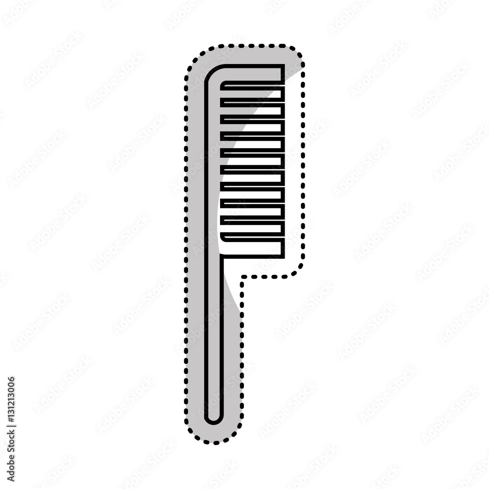 comb female isolated icon vector illustration design comb female isolated icon vector illustration design