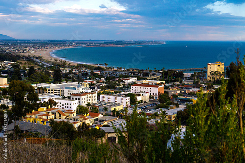 view of Ventura city, CA. photo
