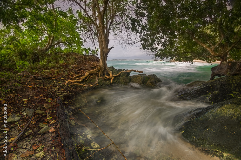 the beach at Mentawai the beach at Mentawai