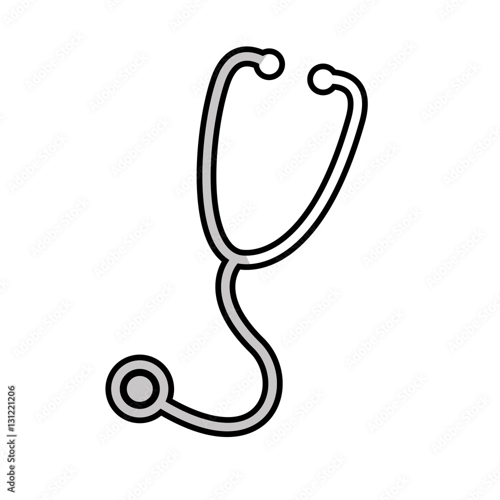 stethoscope medical device icon vector illustration design stethoscope medical device icon vector illustration design
