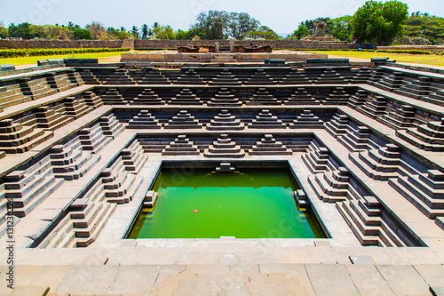 Religious palace, Hampi, Unesco world heritage site, India