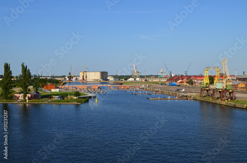 Port w Szczecinie/Port in Szczecin, Poland