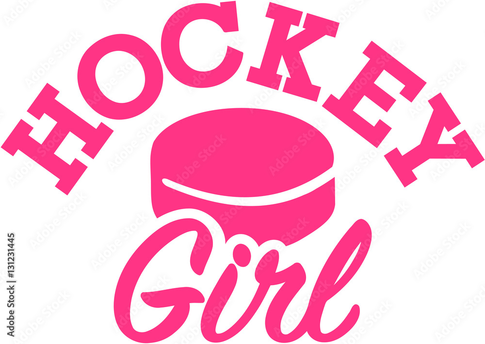 Obraz premium Hockey girl