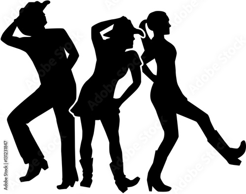 Line dance group
