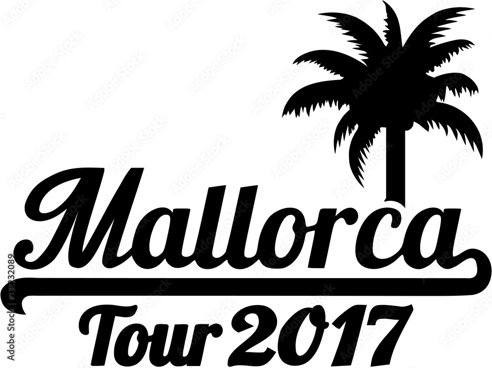 Mallorca Tour 2017 with palm
