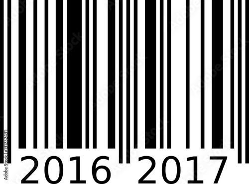 Barcode zum Jahreswechsel 2016/2017